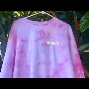 TIE DYE SWEATER